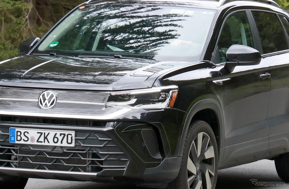 VW タオス 改良新型プロトタイプ(スクープ写真)《APOLLO NEWS SERVICE》