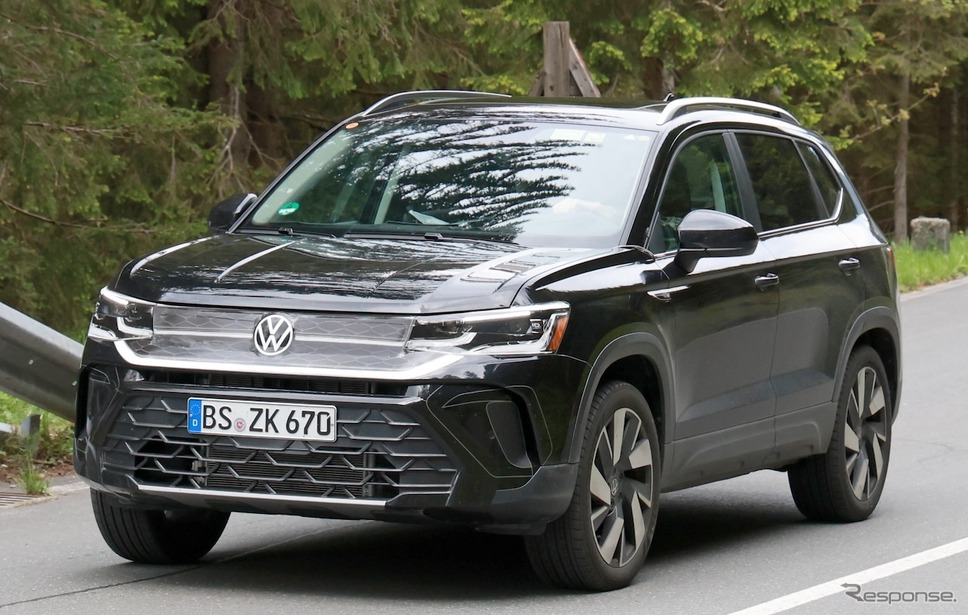 VW タオス 改良新型プロトタイプ(スクープ写真)《APOLLO NEWS SERVICE》