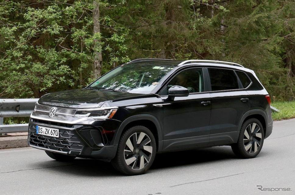 VW タオス 改良新型プロトタイプ(スクープ写真)《APOLLO NEWS SERVICE》