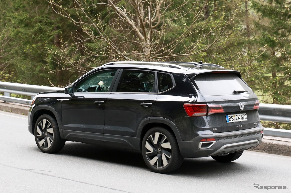 VW タオス 改良新型プロトタイプ(スクープ写真)《APOLLO NEWS SERVICE》