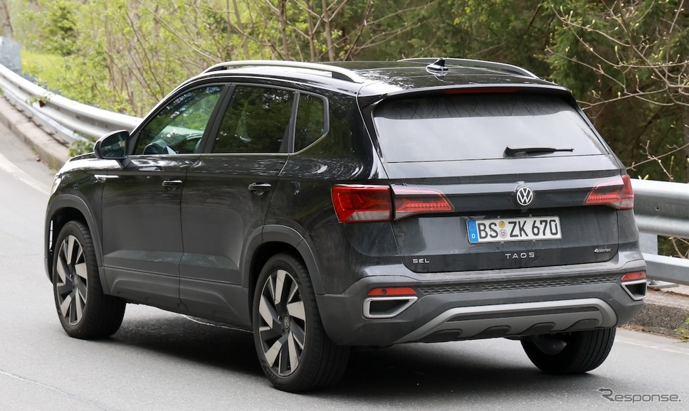 VW タオス 改良新型プロトタイプ(スクープ写真)《APOLLO NEWS SERVICE》