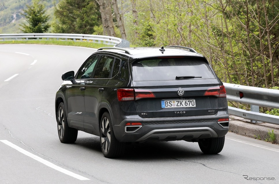 VW タオス 改良新型プロトタイプ(スクープ写真)《APOLLO NEWS SERVICE》