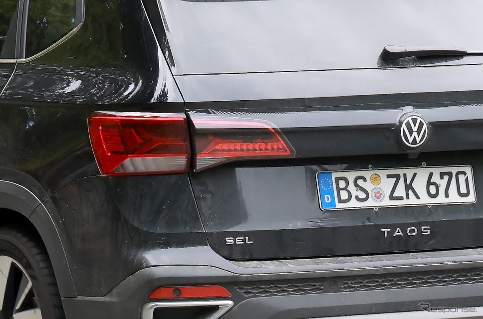VW タオス 改良新型プロトタイプ(スクープ写真)《APOLLO NEWS SERVICE》