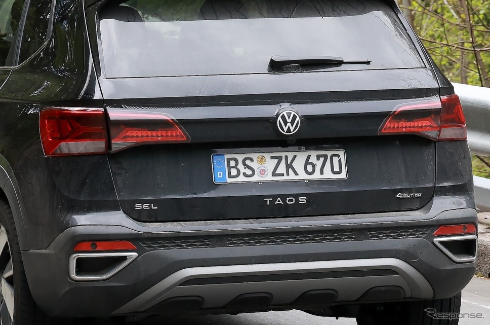 VW タオス 改良新型プロトタイプ(スクープ写真)《APOLLO NEWS SERVICE》