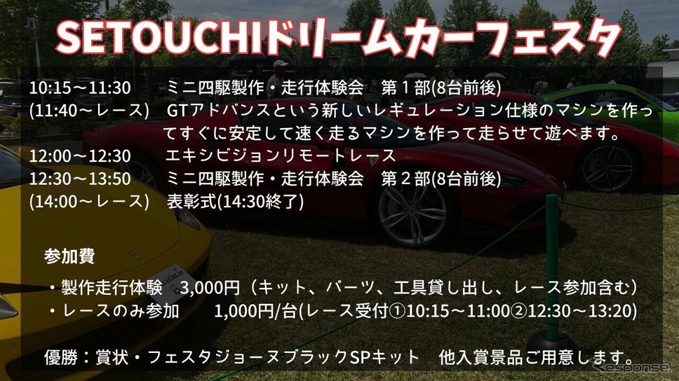 ミニ四駆製作・走行体験会/大会詳細《写真提供 Parks Japan.F》