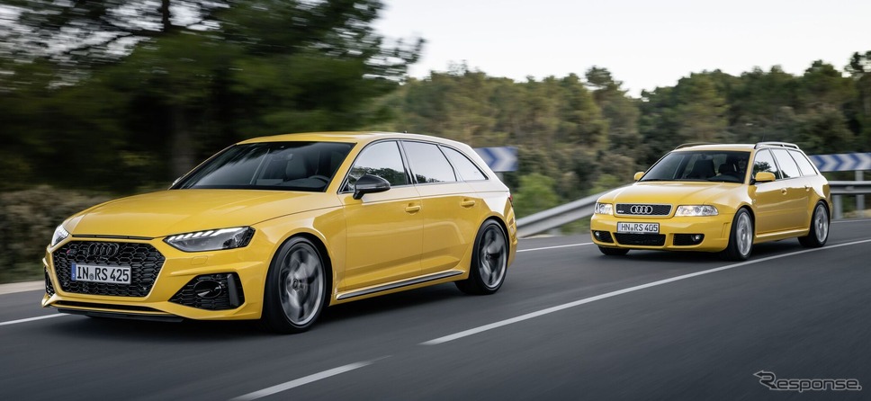 アウディRS 4アバント・エディション25イヤーズ《photo by Audi》