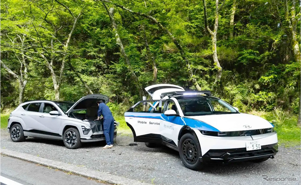 モバイルサービスカー2号機《写真提供 ヒョンデ・モビリティ・ジャパン》
