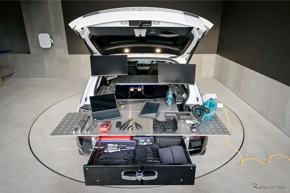 モバイルサービスカー2号機《写真提供 ヒョンデ・モビリティ・ジャパン》