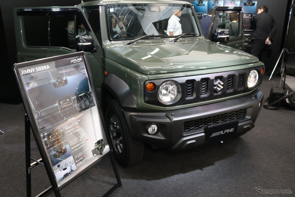 ジムニー乗り必見! アルパインが提案するハイレベルなオーディオシステム登場《写真撮影 土田康弘》