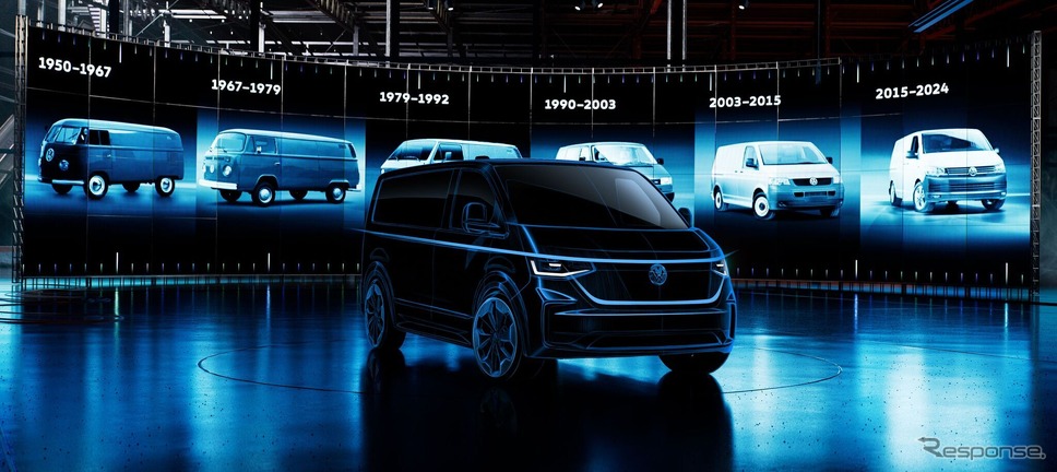 VW トランスポーター 新型のデザインスケッチ《image by VW》