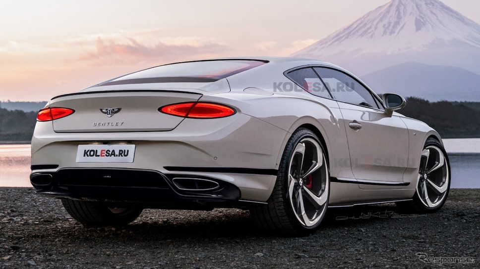 ベントレー コンチネンタルGT 次期型(予想CG)KOLESA RU/APOLLO