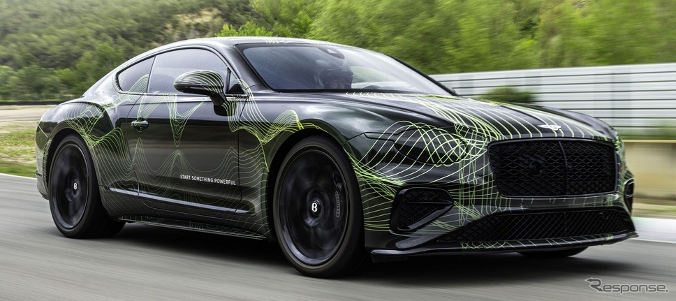 ベントレー・コンチネンタル GT 新型のプロトタイプ《photo by Bentley》