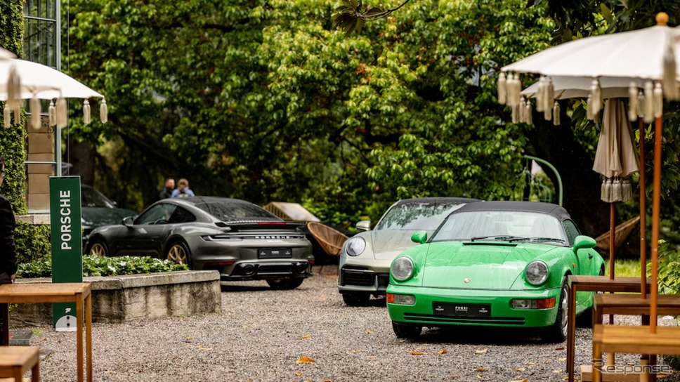 ポルシェがイタリアのコモ湖西岸で開催された「Fuori Concorso」に出展《photo by Porsche》