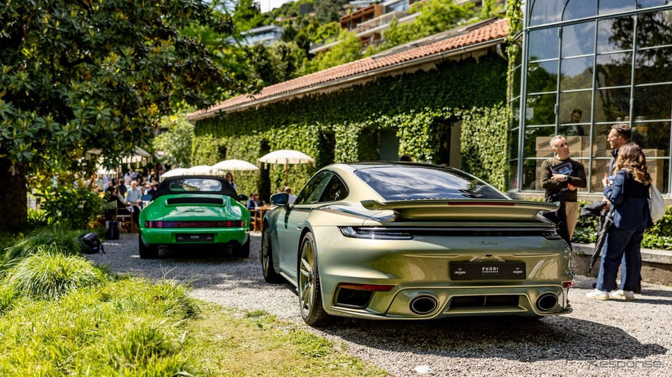 ポルシェがイタリアのコモ湖西岸で開催された「Fuori Concorso」に出展《photo by Porsche》