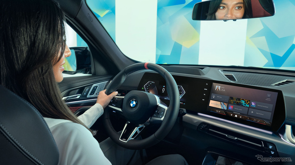 「BMW iDrive withクイックセレクト」(欧州仕様)《photo by BMW》
