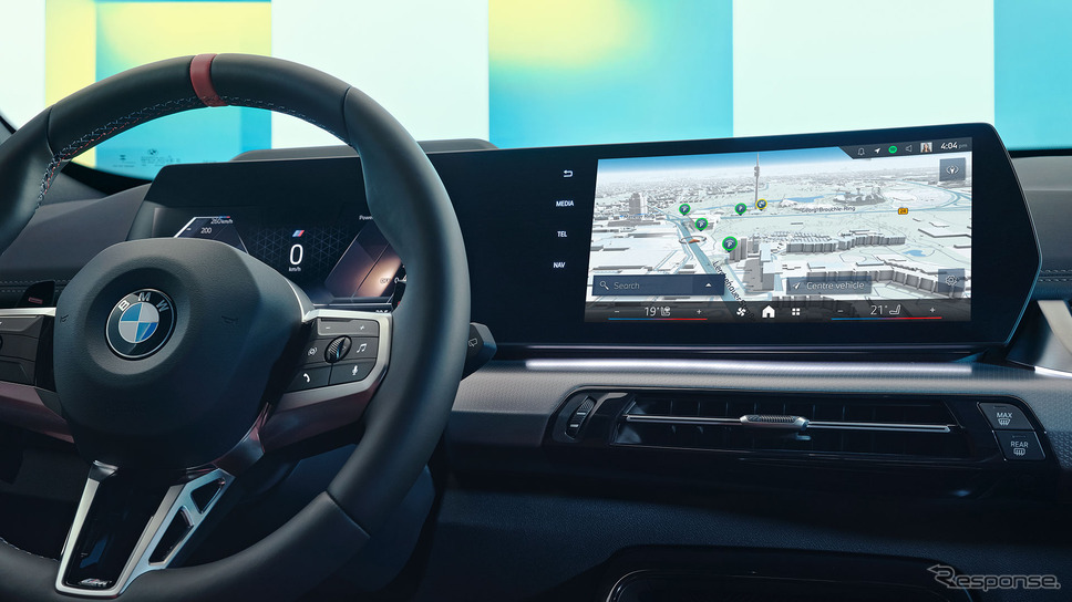 「BMW iDrive withクイックセレクト」(欧州仕様)《photo by BMW》