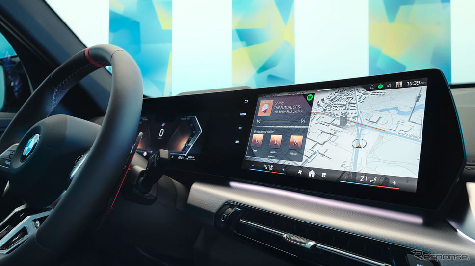 「BMW iDrive withクイックセレクト」(欧州仕様)《photo by BMW》