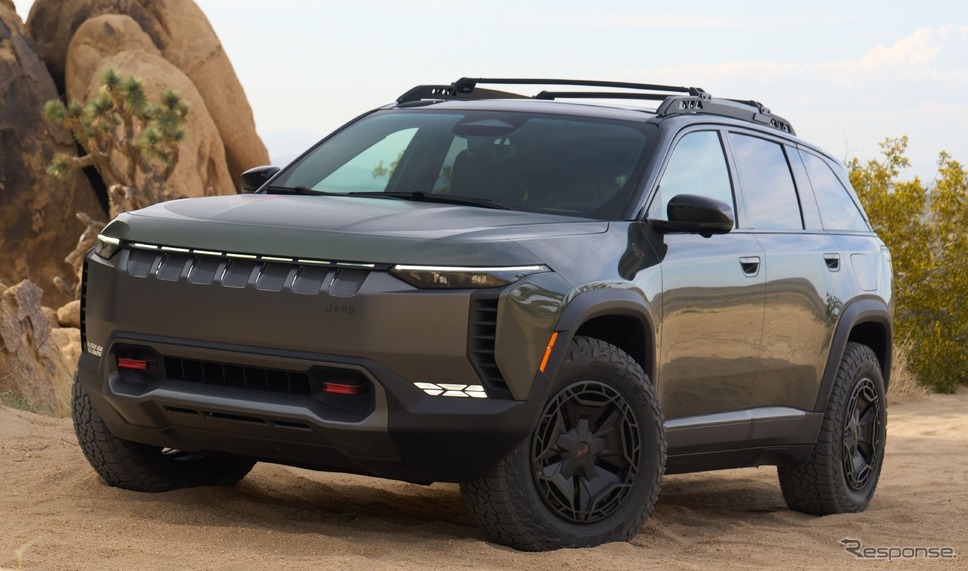 ジープ・ワゴニアS の「トレイルホーク・コンセプト」《photo by Jeep》