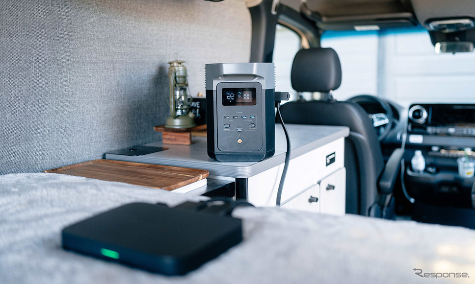 1.3 時間でポータブル電源を満充電可能《写真提供 EcoFlow Technology Japan》