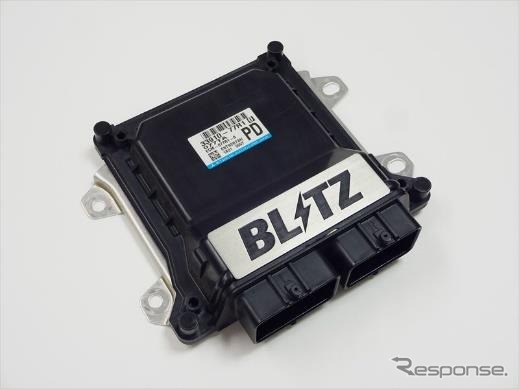 専用のチューニングECU同梱のセットのほか、「ブリッツ・チューニングECU forジムニー」購入済みユーザー向けECUに書き換えサービス付きセットも販売される。《画像提供 BLITZ》