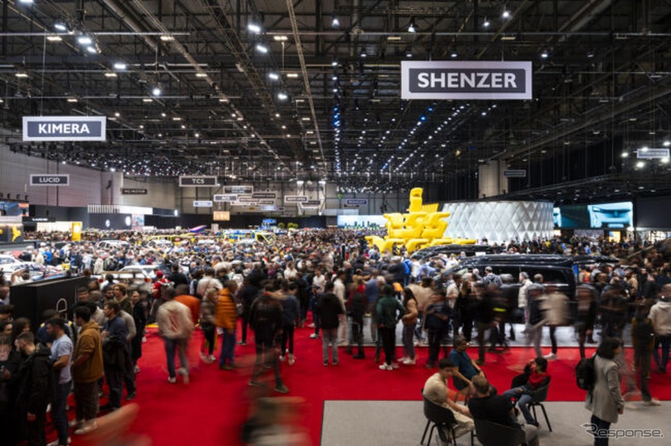ジュネーブモーターの様子《photo by Geneva Motor Show》