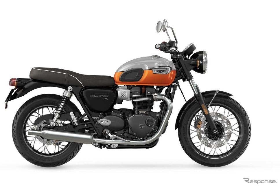 Bonneville T100《写真提供 トライアンフモーターサイクルズジャパン》