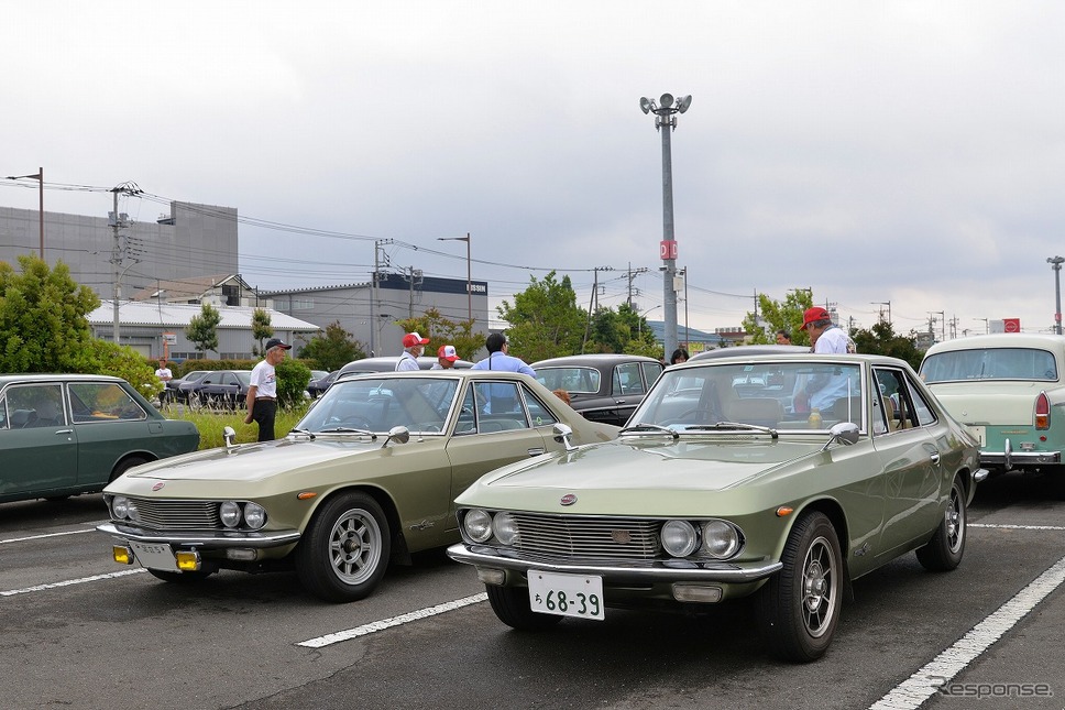 グロリアやスカイラインなどが日産村山工場跡地に集まる…第3回プリンスの丘 自動車ショウ - e燃費