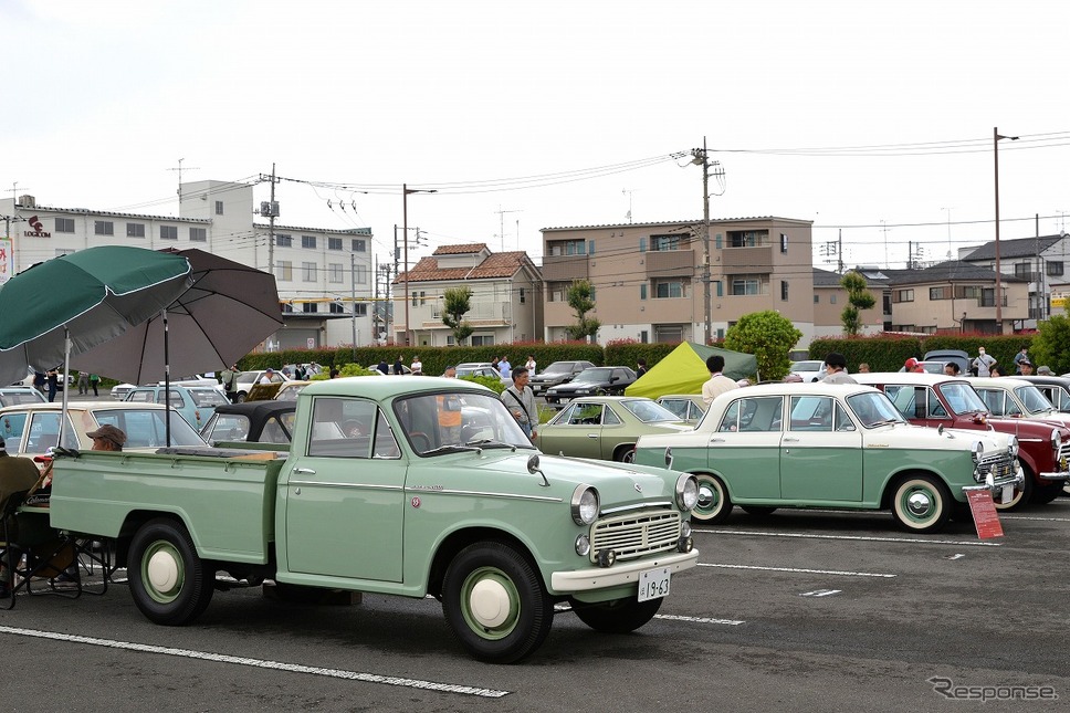 グロリアやスカイラインなどが日産村山工場跡地に集まる…第3回プリンスの丘 自動車ショウ - e燃費