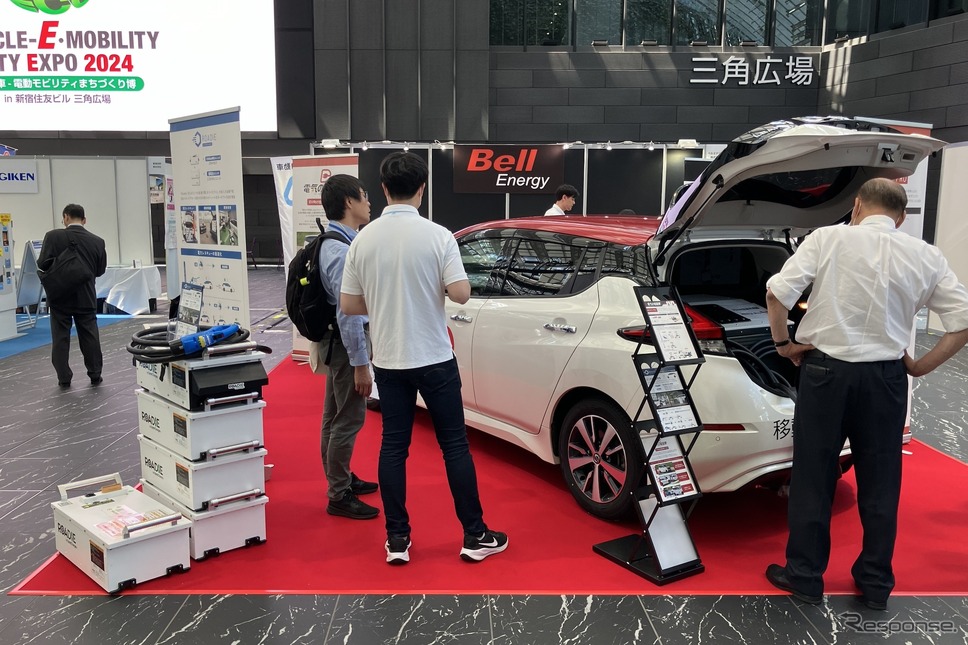 ベルエナジー(BICYCLE-E・MOBILITY CITY EXPO 2024)《写真撮影 高木啓》