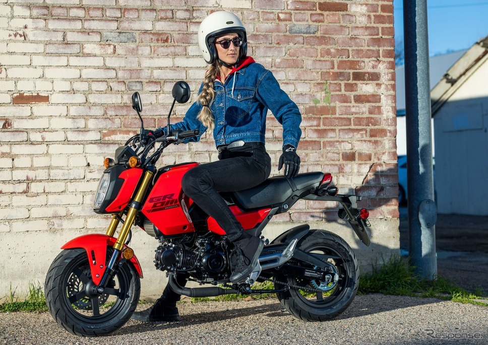 ホンダ・グロム の2025年モデル(米国仕様)《photo by Honda》