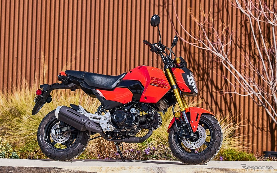 ホンダ・グロム の2025年モデル(米国仕様)《photo by Honda》