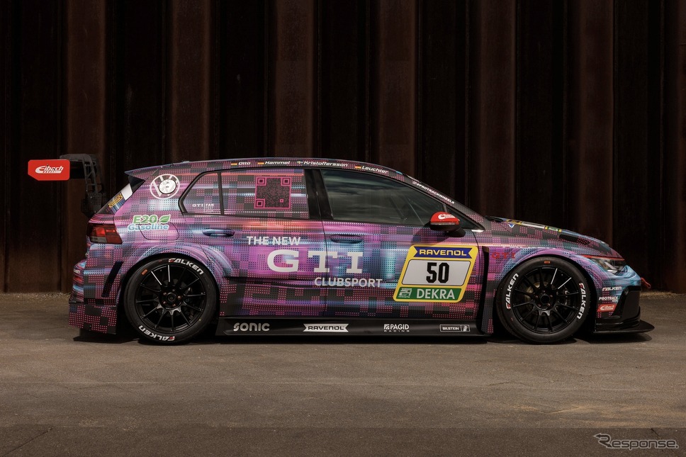 VW ゴルフGTI クラブスポーツ、ニュルブルクリンク24時間耐久レース仕様《photo by VW》