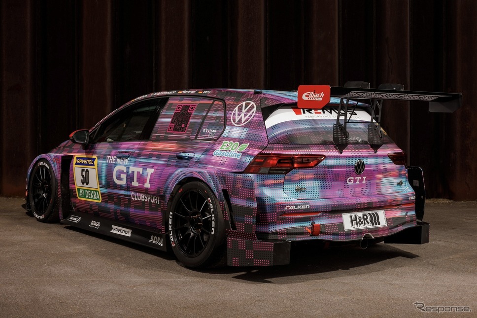 VW ゴルフGTI クラブスポーツ、ニュルブルクリンク24時間耐久レース仕様《photo by VW》