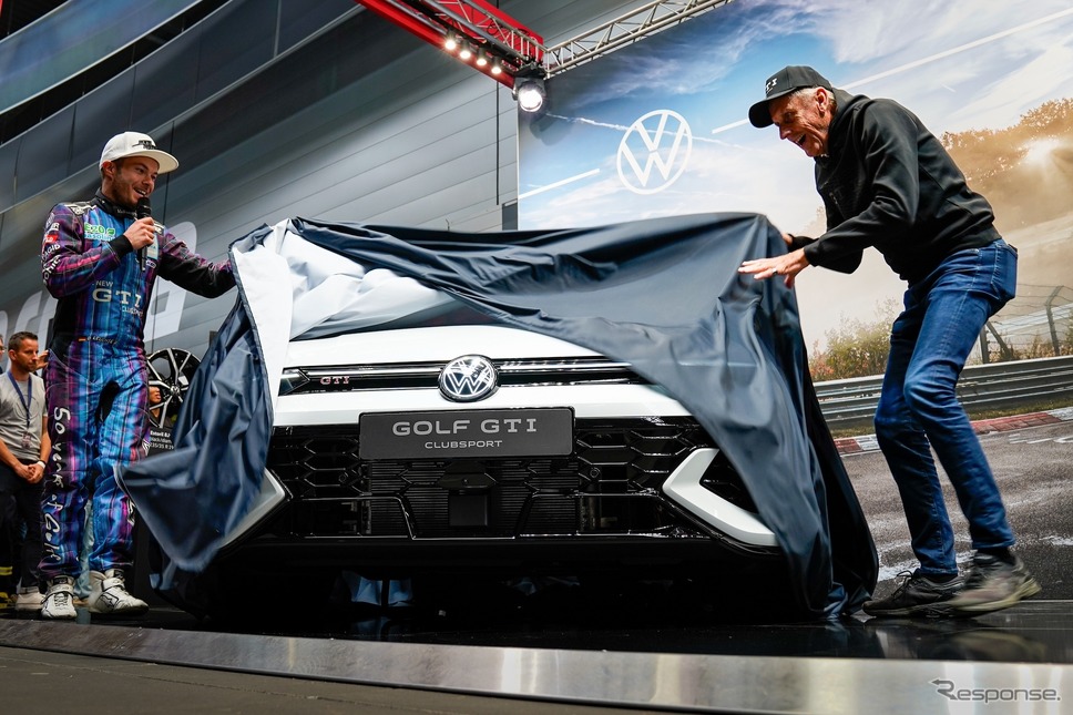 VW ゴルフGTI クラブスポーツ、ニュルブルクリンク24時間耐久レースで発表《photo by VW》