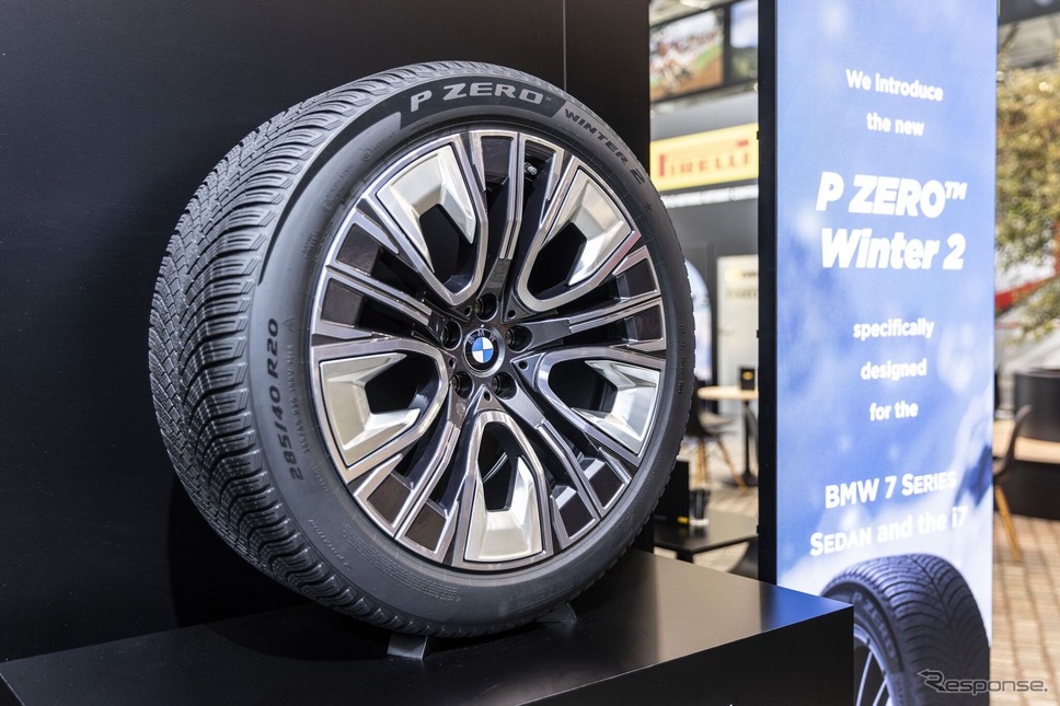 BMWとピレリが発表した新開発20インチ冬タイヤ《photo by BMW》