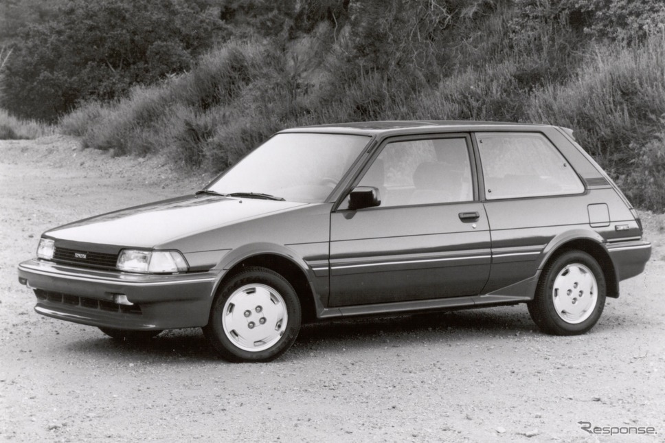 トヨタ・カローラFX16(1987年)《photo by Toyota》
