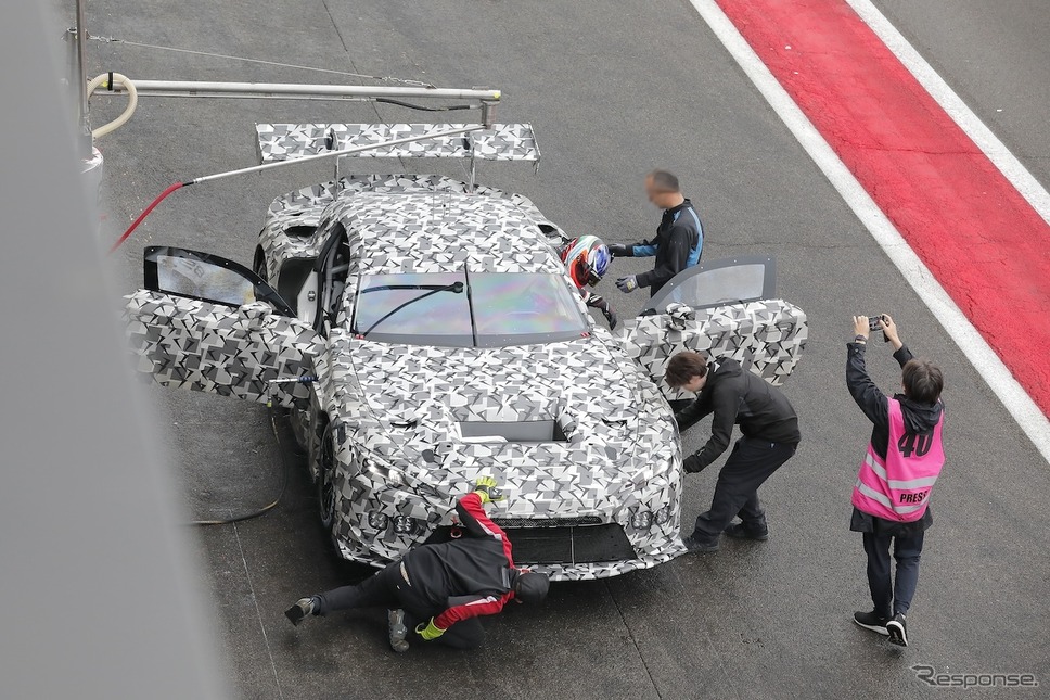 トヨタ GR GT3 プロトタイプ(スクープ写真)《APOLLO NEWS SERVICE》