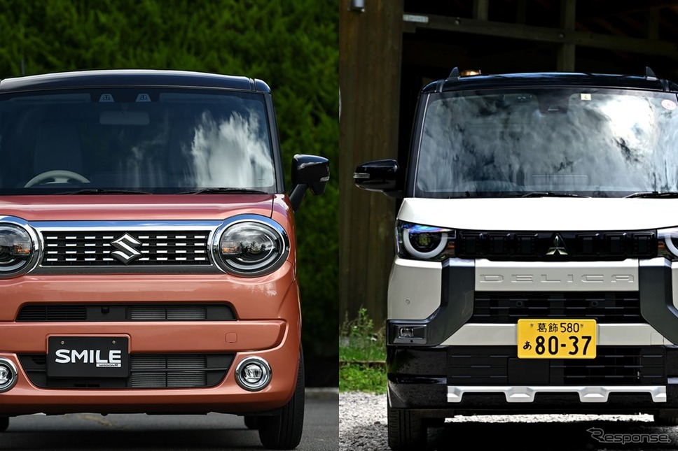 ［ワゴンRスマイル vs デリカミニ］スペック比較…カッコいい/カワいい以外にどこが違う？《写真撮影 中野英幸/ 雪岡直樹》
