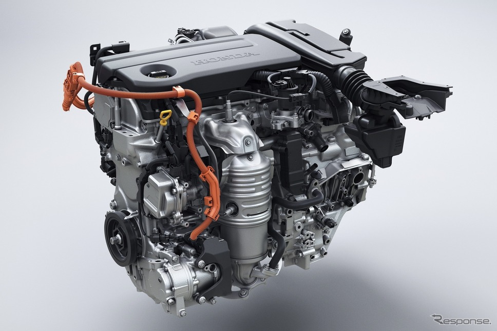 ホンダ シビック ハイブリッド用パワートレイン《photo by Honda》