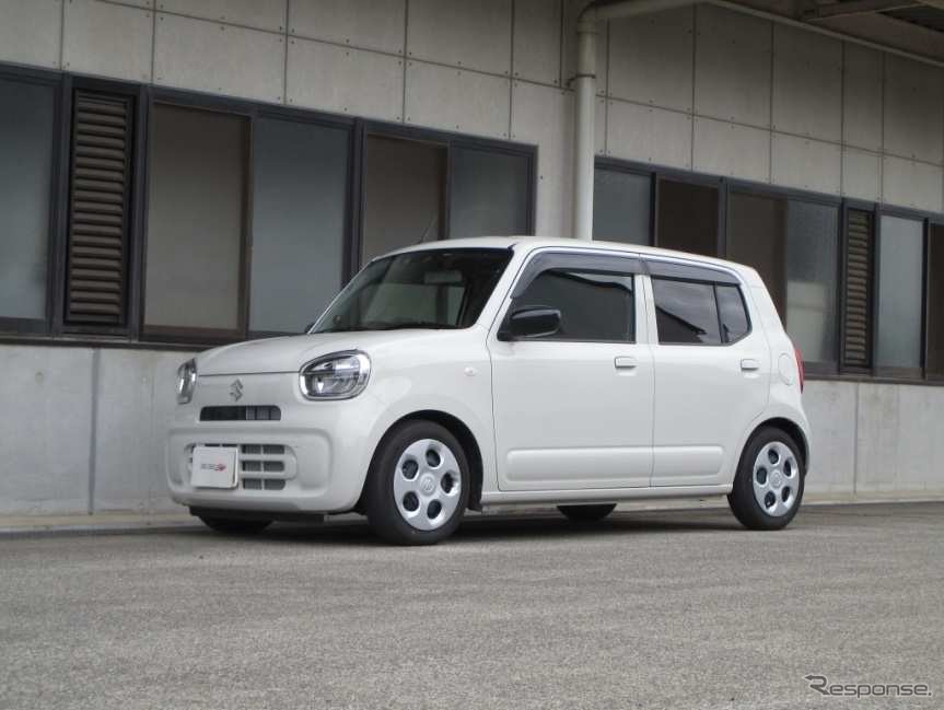 GT FUNTORIDE SPRING アルト用装着例(ダウン量:F -31mm/R -29mm)《画像提供 タナベ》