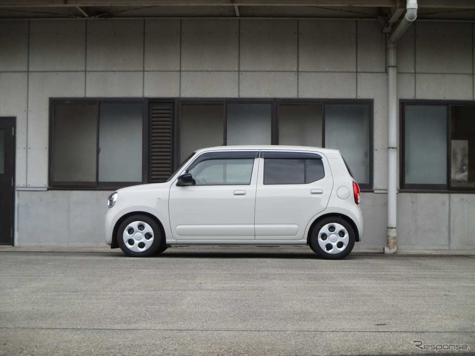 GT FUNTORIDE SPRING アルト用装着例(ダウン量:F -31mm/R -29mm)《画像提供 タナベ》