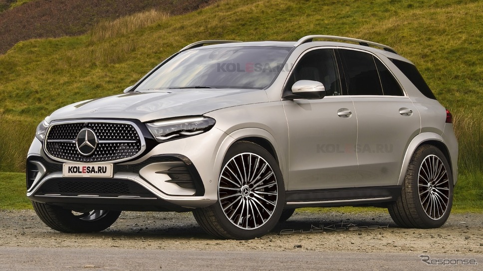 メルセデスベンツ GLE 改良新型(予想CG)KOLESA LU/APOLLO