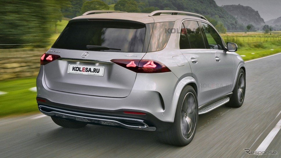 メルセデスベンツ GLE 改良新型(予想CG)KOLESA LU/APOLLO