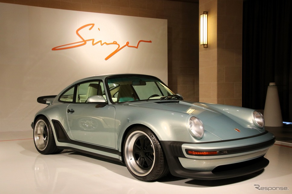 レスト・モッドされたポルシェ911 リイマジンド・バイ・シンガー「ターボスタディ」《写真撮影 内田俊一》