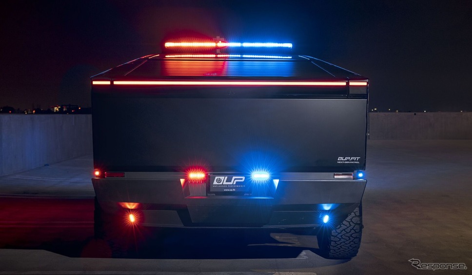 テスラ・サイバートラック の警察パトロール車両《photo by UP.FITa》