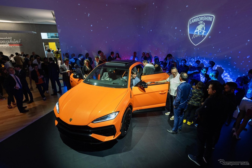 ランボルギーニ・ウルスSE(ニューヨーク発表会)《photo by Lamborghini》