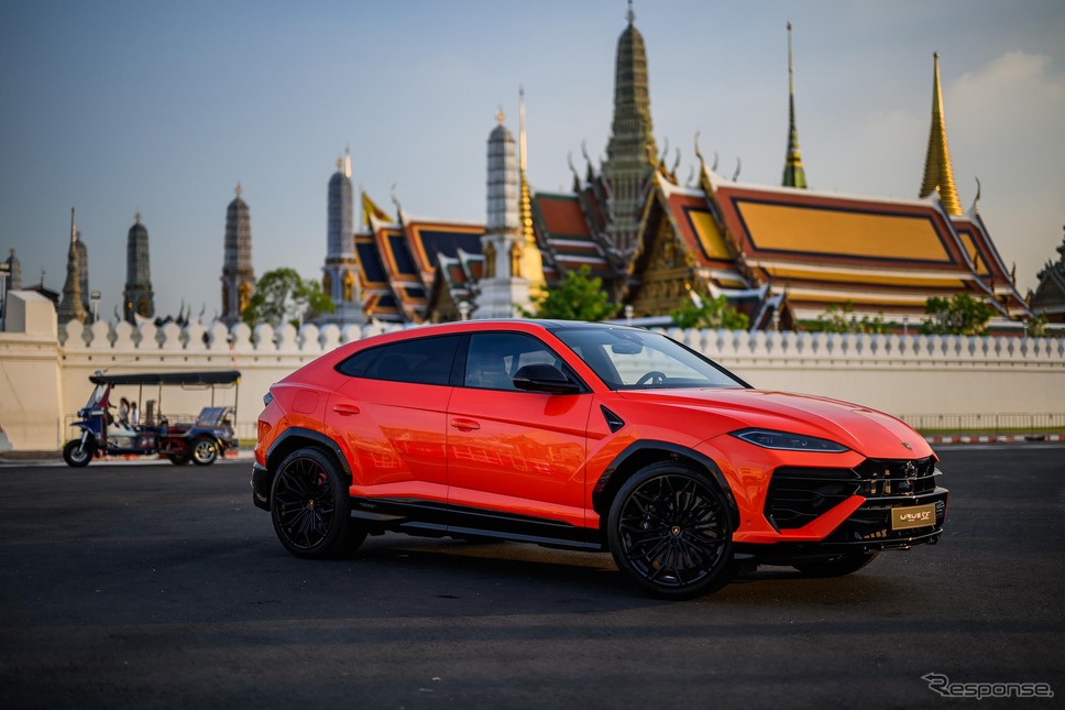ランボルギーニ・ウルスSE(バンコク発表会)《photo by Lamborghini》