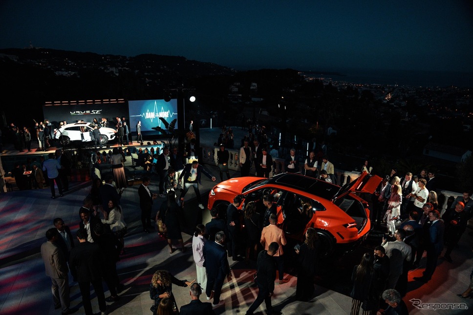 ランボルギーニ・ウルスSE(カンヌ発表会)《photo by Lamborghini》