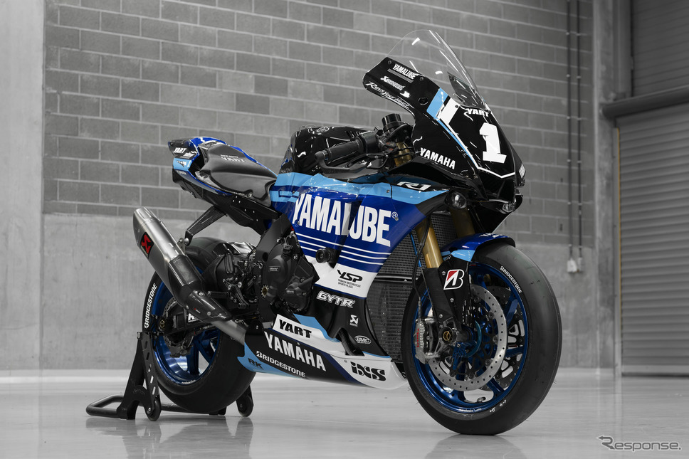 #1 YAMALUBE YART YAMAHA EWC Official Team(YART)の「YZF-R1」《写真提供 ヤマハ発動機》