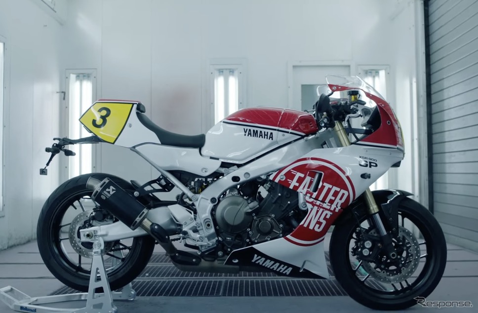 ヤマハモーターヨーロッパの「Back to the Paddock」プロジェクトで制作されたXSR900 GP マモラ《Yamaha Motor Europe》